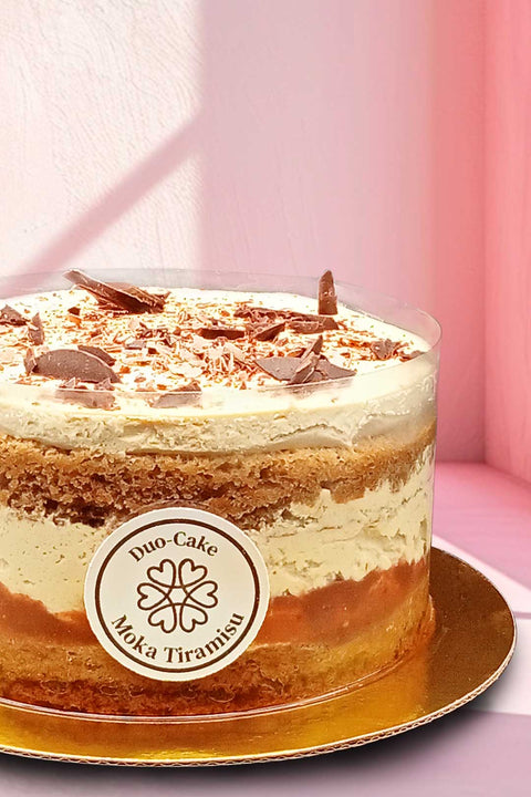 Duo cake mokka tiramisu - Terely