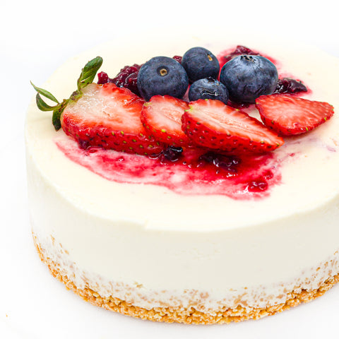 Postre Cheesecake de frutos rojos - Terely