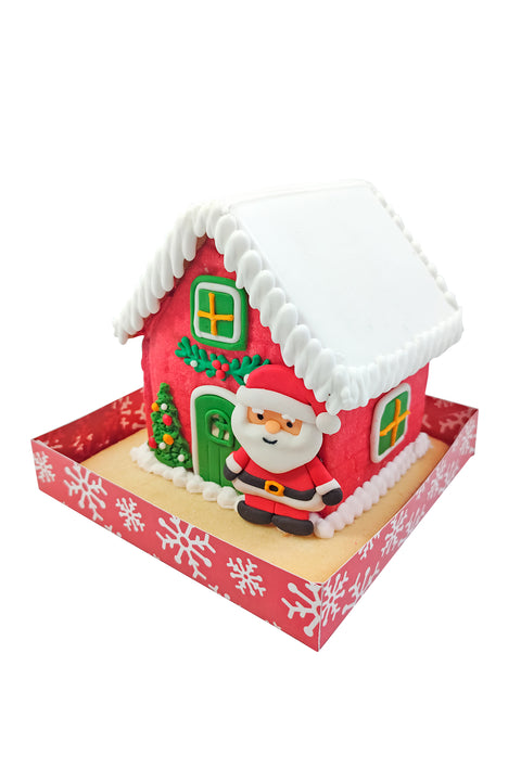 Casa de galleta navideña sin armar - Terely