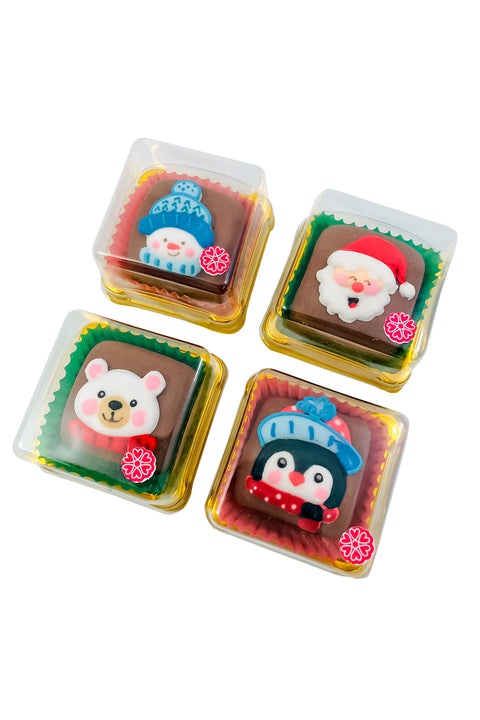 Bocados de brownie navideño (individual) - Terely