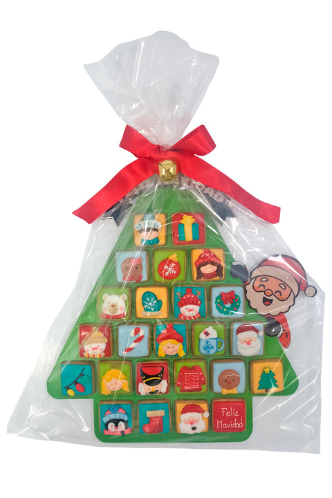 Calendario de galletas navideñas - Terely