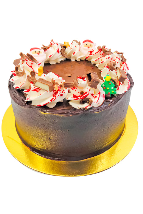 Torta Fantasía de chocolate navideña - Terely