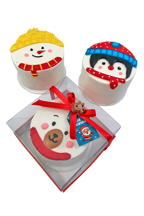 Mini tortas navideñas - Terely