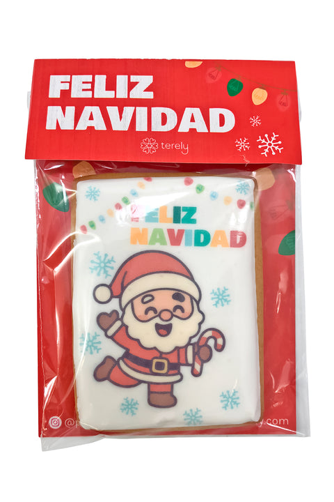 Galleta tarjeta feliz navidad - Terely