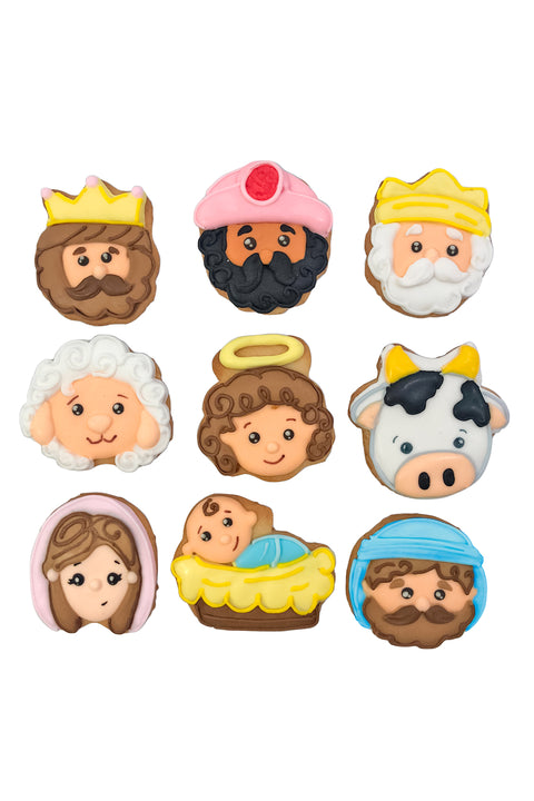 Novenario de galleta navideño - Terely