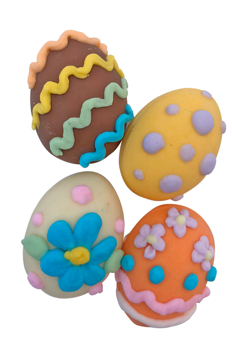 Huevitos de chocolate x 4 pascua - Terely