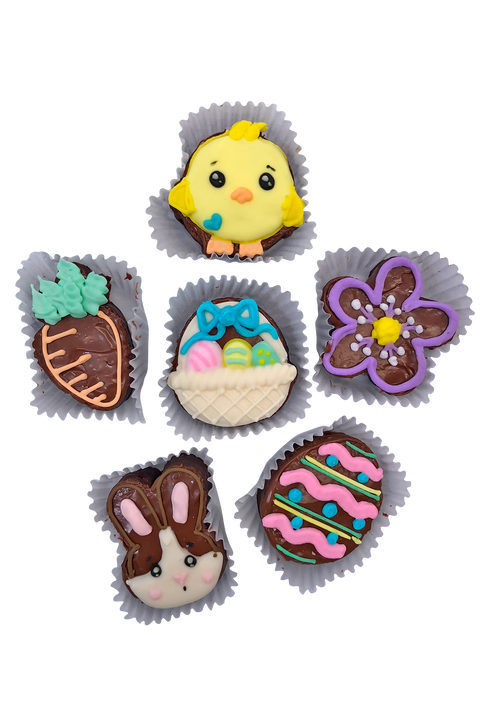 Mini brownies de pascua x 6 - Terely