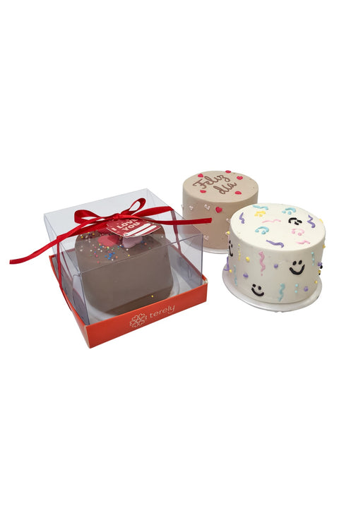 Mini cake amor y amistad - Terely