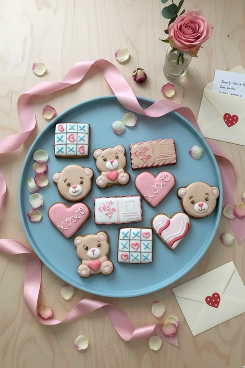 Caja de galleta pequeña San valentin