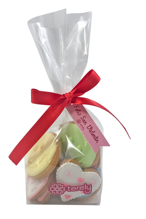 Bolsa de galletas San valentin