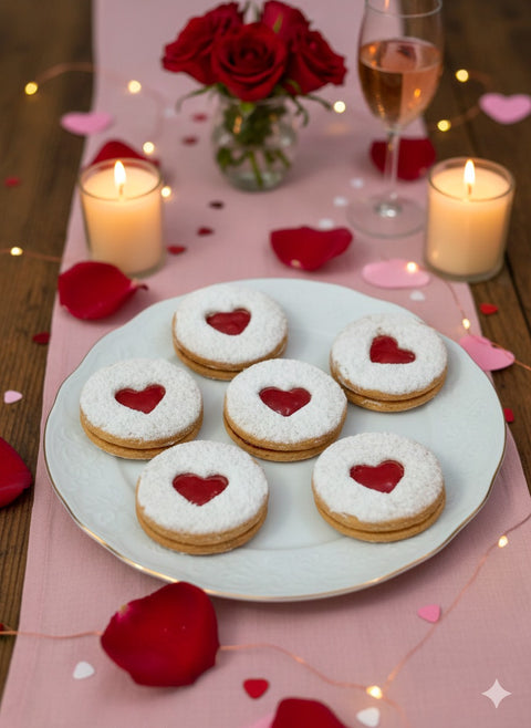 Galletas de ojo San valentin