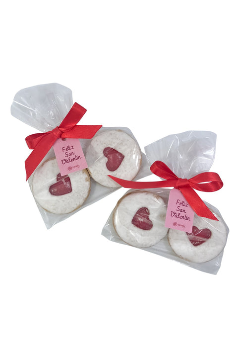 Galletas de ojo San valentin