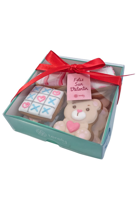 Caja de galleta pequeña San valentin