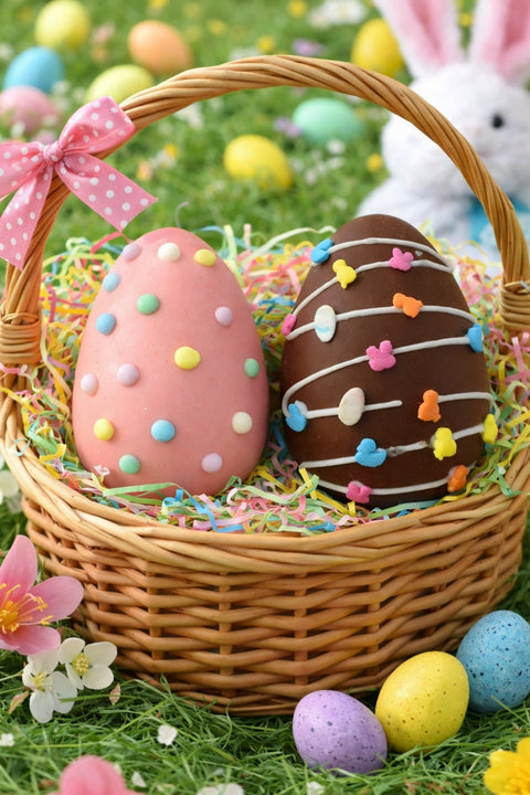 Huevos de pascua de chocolate - Terely