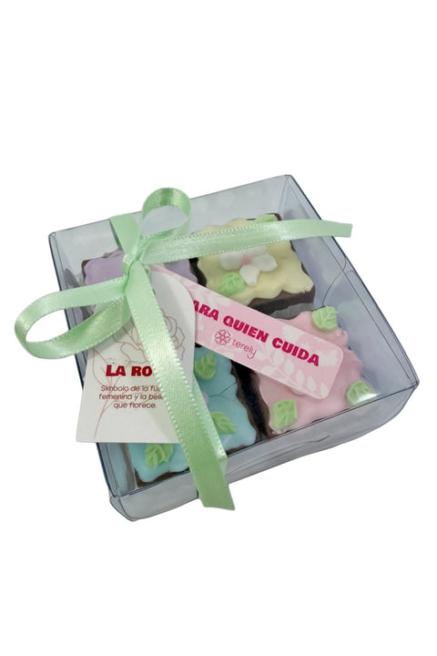 Mini brownia x4 dia de la mujer - Terely