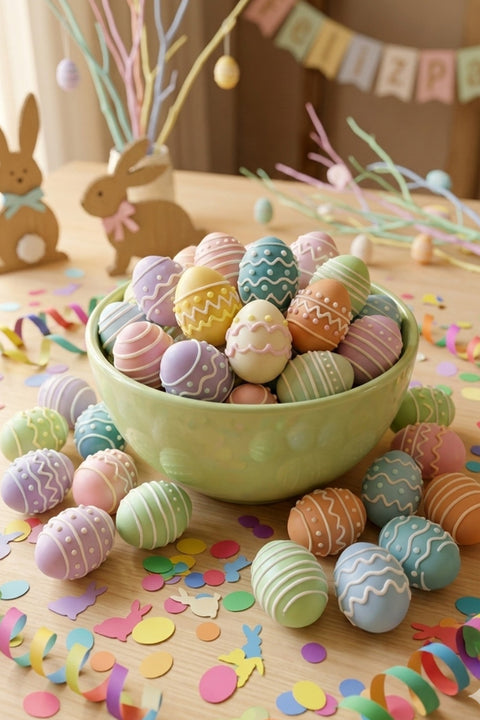 Bolsitas de huevos de chocolate de pascua - Terely