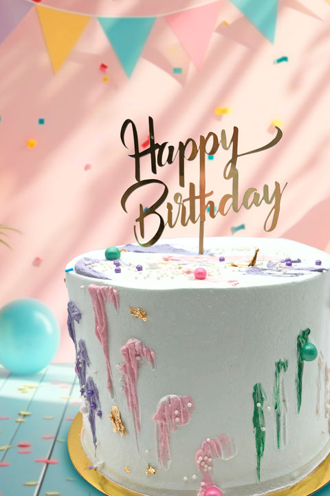 Torta Art Cake Happy Birthday - Terely